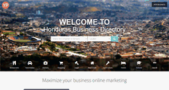 Desktop Screenshot of hondurasyp.com